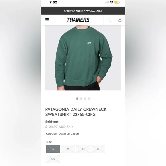 PATAGONIA DAILY CREWNECK SWEATSHIRT - Picture 6 of 6